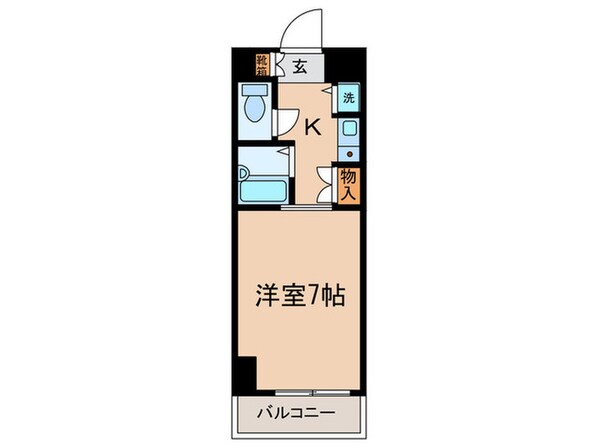 ｱﾐｽﾀ小石川の物件間取画像